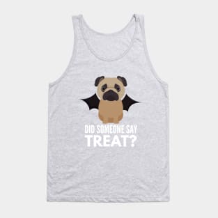 Pug Halloween Trick or Treat Tank Top